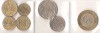 SV * Kazahstan Set 1 -2 -5 -10 -20 -50 -100 (bimetal) TENGE 2005 2010 2002 2011, Asia, Nichel