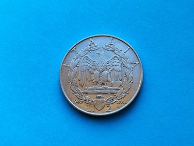 2 Lire 1940 Italia-stare buna-slab magnetic foto