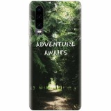 Husa silicon pentru Huawei P30, Adventure Awaits Forest