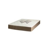 Set Saltea SuperOrtopedica Lux Roma, 160x190x23cm, fermitate tare, cu plasa arcuri tip bonell, reversibila, sistem aerisire perimetral, Saltex plus 2