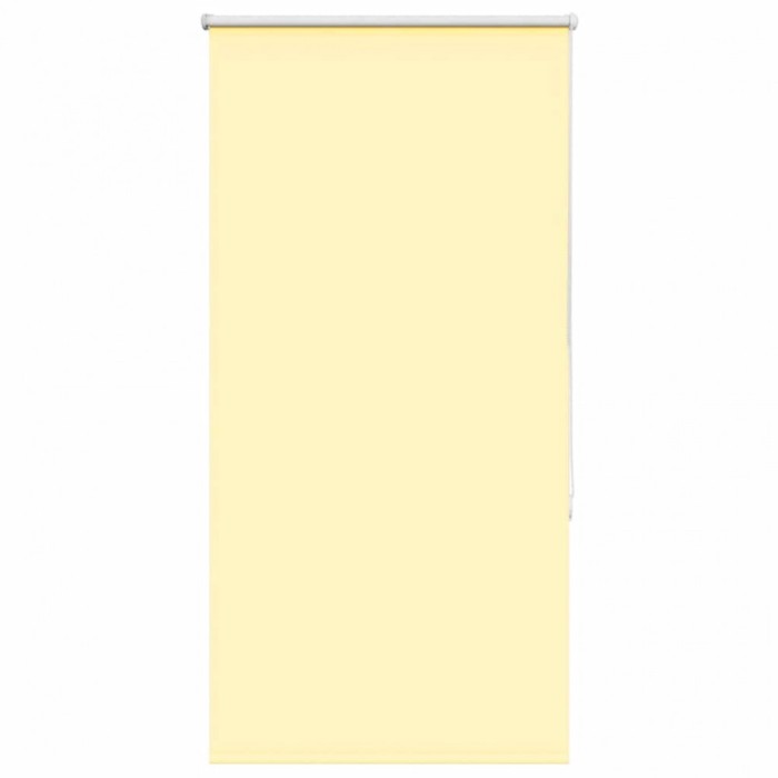 Jaluzea cu role opace galben 75x175 cm lățime material 70,7 cm