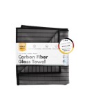 Lavetă microfibră cu carbon pentru sticlă Chemicalworkz Carbon Fiber Glass Towel 360GSM, 40&times;40cm