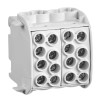 Clema de derivatie Cu-Al 35mmp 4 intrari - 4 iesiri gri Schrack IKA26212, Schrack Technik
