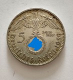 Germania - 5 Reichsmark 1939 A - Argint