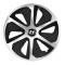 Set 4 capace roti pentru Hyundai, model Roco Mix, R17