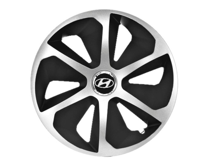 Set 4 capace roti pentru Hyundai, model Roco Mix, R17