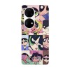 Husa compatibila cu Huawei P50 Pro model Buttercup Powerpuff, Silicon, TPU, Viceversa, Transparent, Carcasa