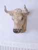 Cap de bou - statueta din rasini YAC023, Animale