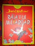 Baiatul miliardar - David Walliams / editura Aethur , an 2013