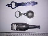 Cumpara ieftin LOT 3 DESFACATOARE BERE / TIRBUSON VECHI - METAL MASIV