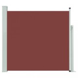 Cumpara ieftin Copertina laterala retractabila de terasa, maro, 170x300 cm