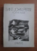 Saint John Perse - Poeme alese (1983, desene de Damian Petrescu)