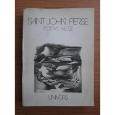 Saint John Perse - Poeme alese (1983, desene de Damian Petrescu)