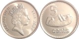 Fiji 2009 - 5 cents UNC