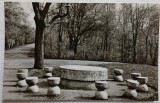Carte postala, Masa tacerii de C. Brancusi, perioada de inceput a comunismului
