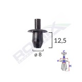 CLIPS FIXARE ELEMENTE ROATA PENTRU DACIA RENAULT - NEGRU SET 10 BUC 61571