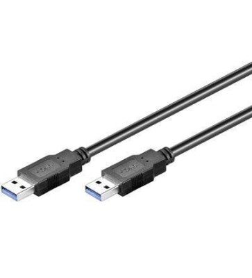 Cablu USB 3.0 USB A tata la USB A tata 1.8m Goobay foto