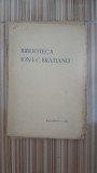 Biblioteca Ion I.C. Bratianu. a l&#039;Occasion de la premiere exposition de livre, 1932