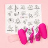 Cumpara ieftin Tatuaj Unghii LUXORISE Simple &amp; Rare, BN-1190