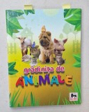 GRADINITA DE ANIMALE , ALBUM CU CARTONASE DE COLECTIE , ANII &#039;2000