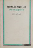 De magistro - Toma D&#039;Aquino