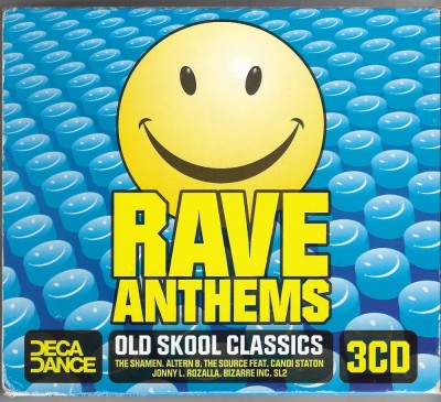 3 CD Set Rave Anthems, Old Skool Classics, 2001 foto