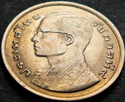 Moneda exotica 1 BAHT 2520 - THAILANDA, anul 1977 * cod 5358 foto
