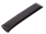 Ecran PVC ELESA+GANTER 14mm Negru 5m, pentru Orificii si Margini, Grosime Panou 1-4mm