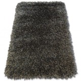 Covor Love Shaggy model 93600 negru-maro, 160x230 cm, Dreptunghi, Poliester