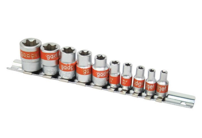 Set 10 tubulare prindere 1/4&amp;quot; &amp; 3/8&amp;quot; x E4 E18 CRV Gadget DIY | Okazii.ro
