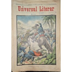 Revista Universul Literar nr.1/1897 pe coperta insurgenti in Cuba