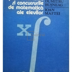 Dumitru Busneag - Teme pentru cercurile si concursurile de matematica ale elevilor (editia 1983)