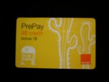 B12 33 - Card incarcare mobil - foarte vechi - piesa de colectie