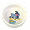 Castron Pisica Ceramica 0.3 l 11 cm 4009