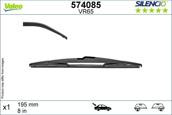 VALEO 574085 SILENCIO REAR lamela stergator