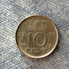 MONEDA - 10 CENT 1973 OLANDA