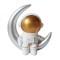 Statueta decorativa, Astronaut pe luna, 12 cm, DY2020-5B