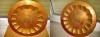 B174-Set 2 Aplice gravate vechi cu Lebede si design deosebit. Stare buna.