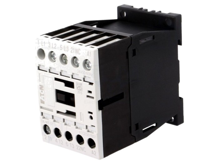 Contactor 3P NO+NC 24V 7A
