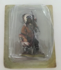 Figurina plumb Indian - Sitting Bull vers. 2 (figurine, soldatei, indieni) foto