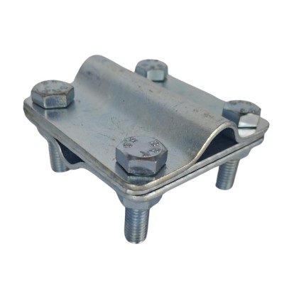 Conector incrucisat pentru conductori rotunzi si platbanda foto