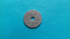 Moneda aluminiu 50 bani 1921 Diametru 4 mm foto