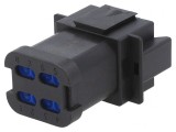 Conector Cablu-Cablu PX0 8-Pin Negru