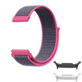 Curea textila compatibila cu Samsung Galaxy Watch8 Classic 46mm, Barn Pink