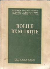 Bolile de nutritie - E. M. Ghelstein / ed. de stat, 1953 foto