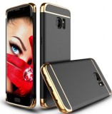 Husa telefon Samsung S8 ofera protectie 3in1 Ultrasubtire - Black Matte