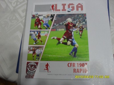 program CFR Cluj - Rapid foto