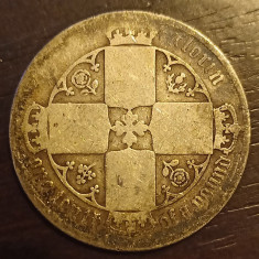 Moneda Regatul Unit Argint - 1 Florin - Anii 1870