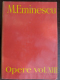 M. Eminescu, Opere, Vol XIII, Publicistica