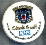 AX 644 INSIGNA- GMB PANTHERS -PANTERELE DIN NOTTINGHAM -CLUB BRITANIC DE HOCHEI